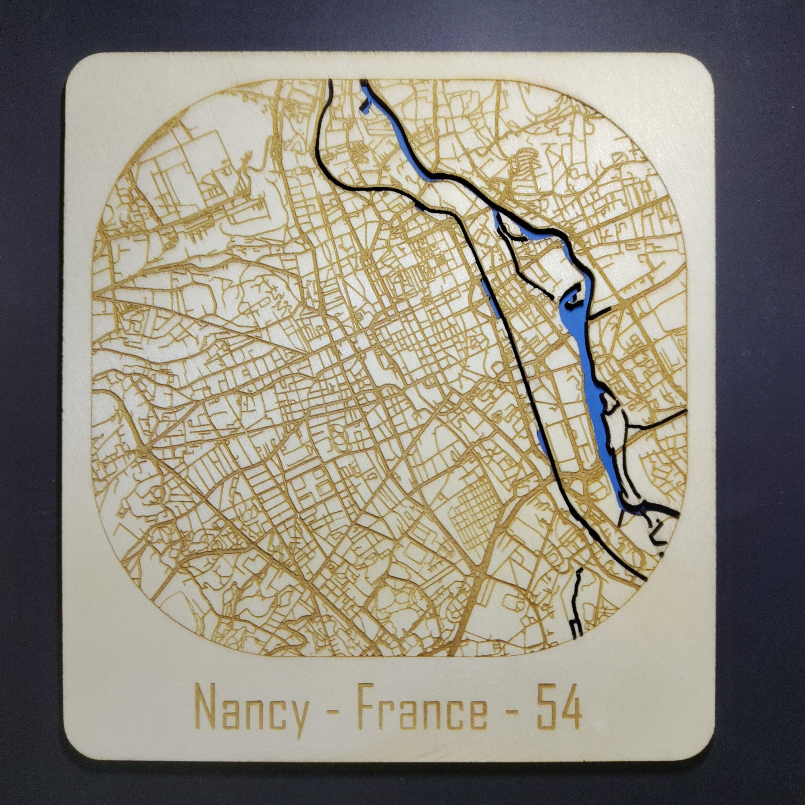 Tableau ville personnalisée - format Petit