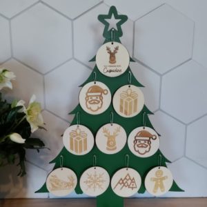 Boules de Noël (les 3)