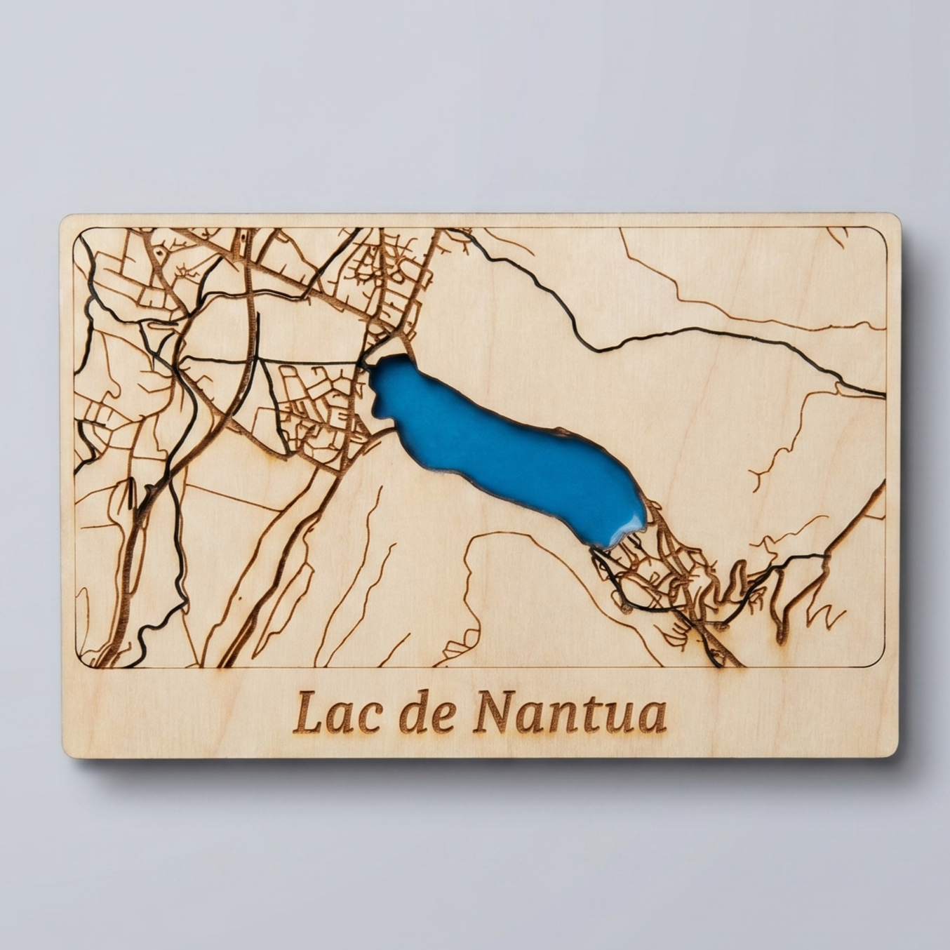 Tableau ville personnalisée - format carte postale
